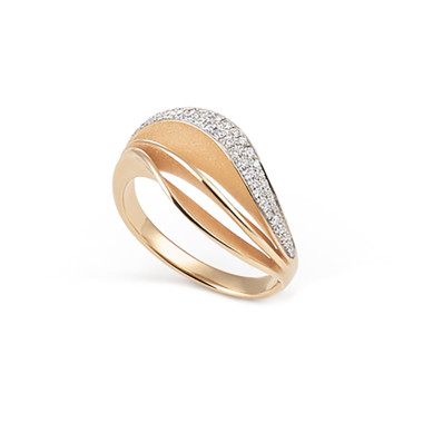         Roségold, Ringe, Cammilli Velaa Pavé Ring