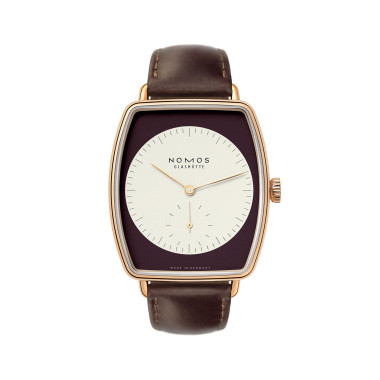         Damen- und Herrenuhr, Handaufzug, NOMOS Glashütte Lux Zobel
