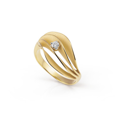         Gelbgold, Ringe, Cammilli Velaa Star Ring