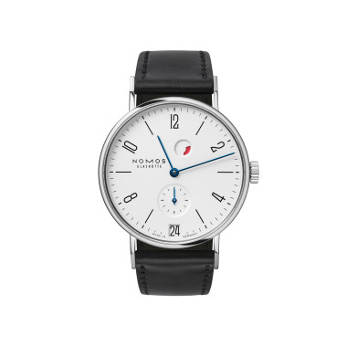         Damenuhr, Handaufzug, NOMOS Glashütte Tangente Datum Gangreserve