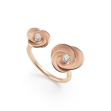         Roségold, Ringe, Cammilli Desert Rose Ring