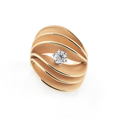         Roségold, Ringe, Cammilli Velaa Royale Ring