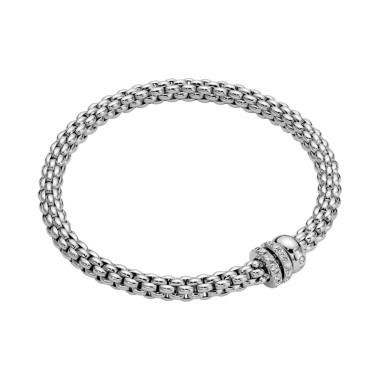         Weißgold, Armschmuck, FOPE Solo Flex'it Armband