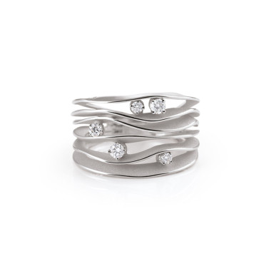         Weißgold, Ringe, Cammilli Dune Ring