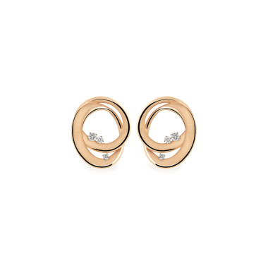         Roségold, Ohrringe, Cammilli Firenze Icon Ohrringe