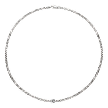         Weißgold, Halsschmuck, FOPE Prima Flex'it Collier