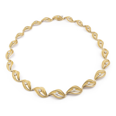         Gelbgold, Halsschmuck, Cammilli Velaa Star Collier