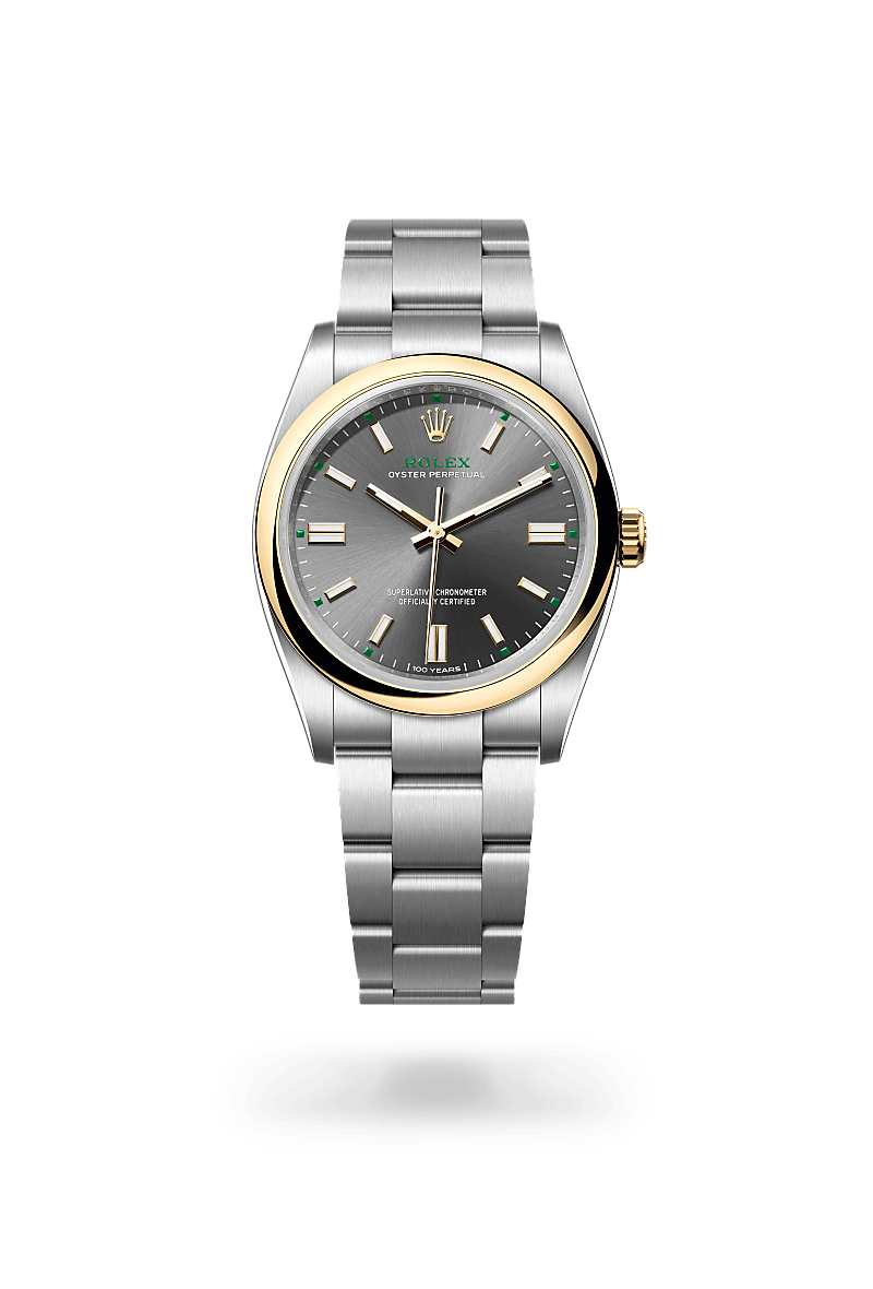 Rolex Oyster Perpetual 36 M126003-0001 Herrenuhr - Oyster, 36 mm, Edelstahl Oystersteel und Gelbgold 