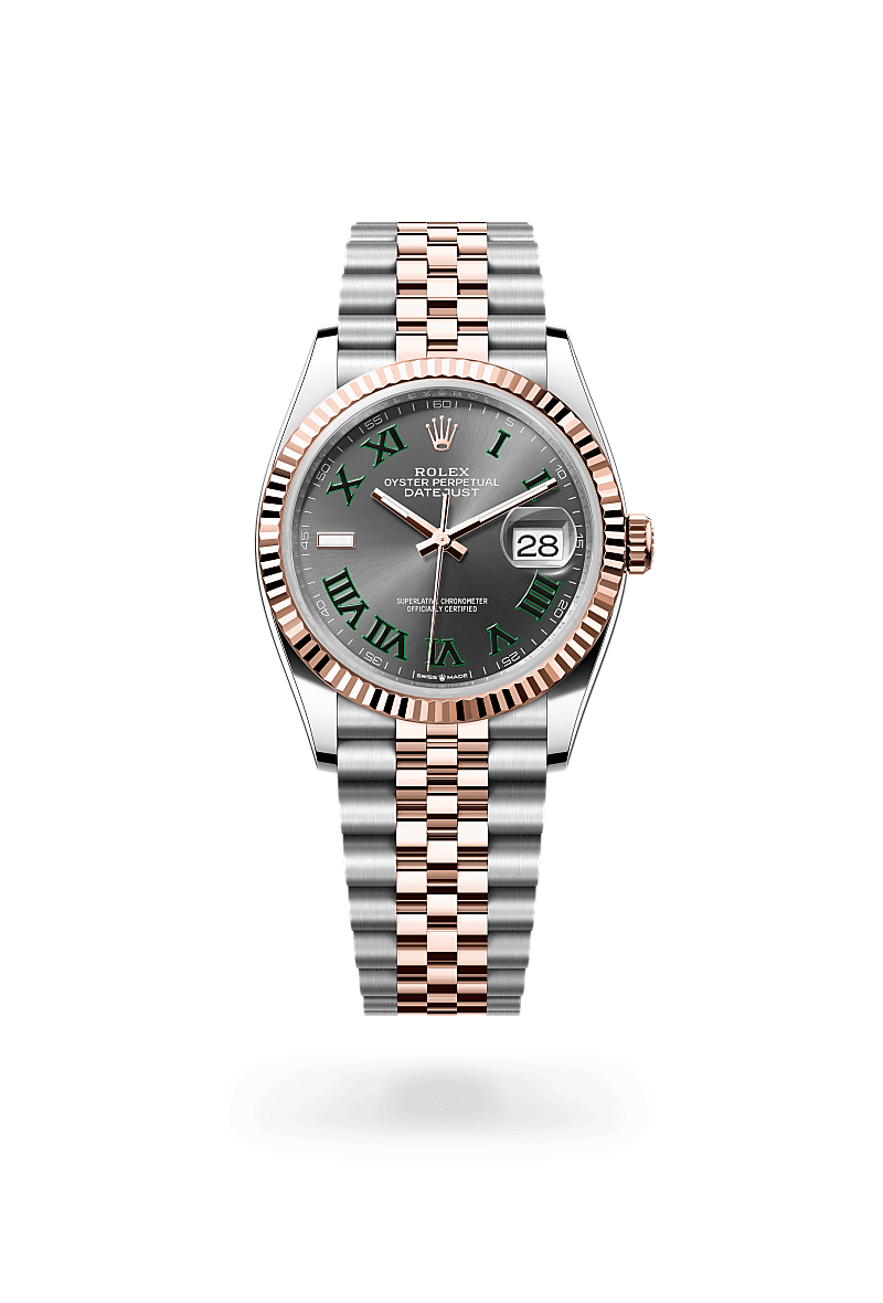 Rolex Datejust 36 M126231-0029 Herrenuhr - Oyster, 36 mm, Edelstahl Oystersteel und Everose-Gold 