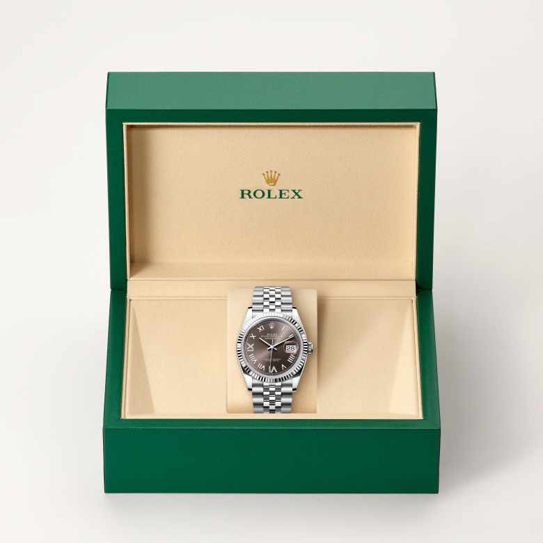 Rolex Datejust 36 126234 Herrenuhr Bild 3