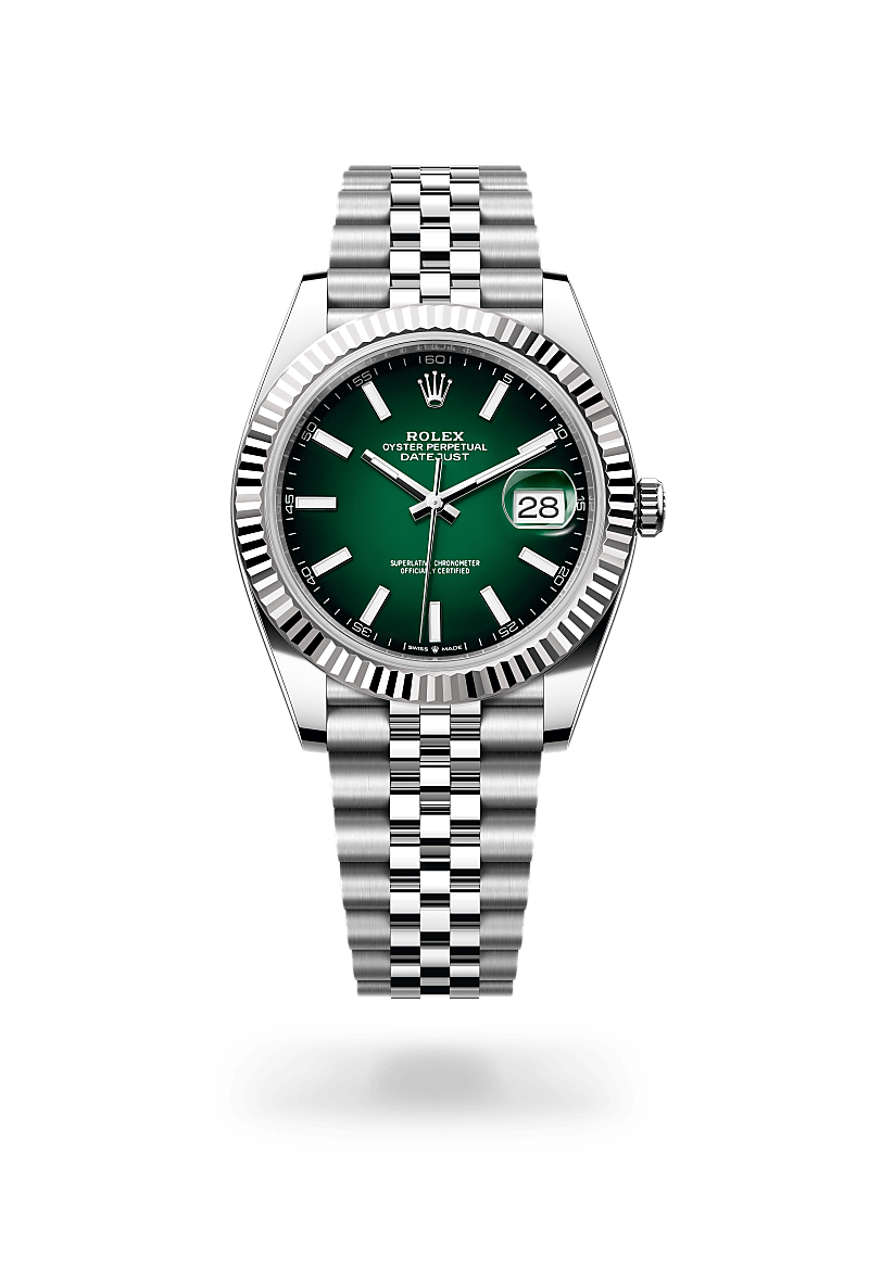 Rolex Datejust 41 M126334-0034 Herrenuhr - Oyster, 41 mm, Edelstahl Oystersteel und Weißgold 