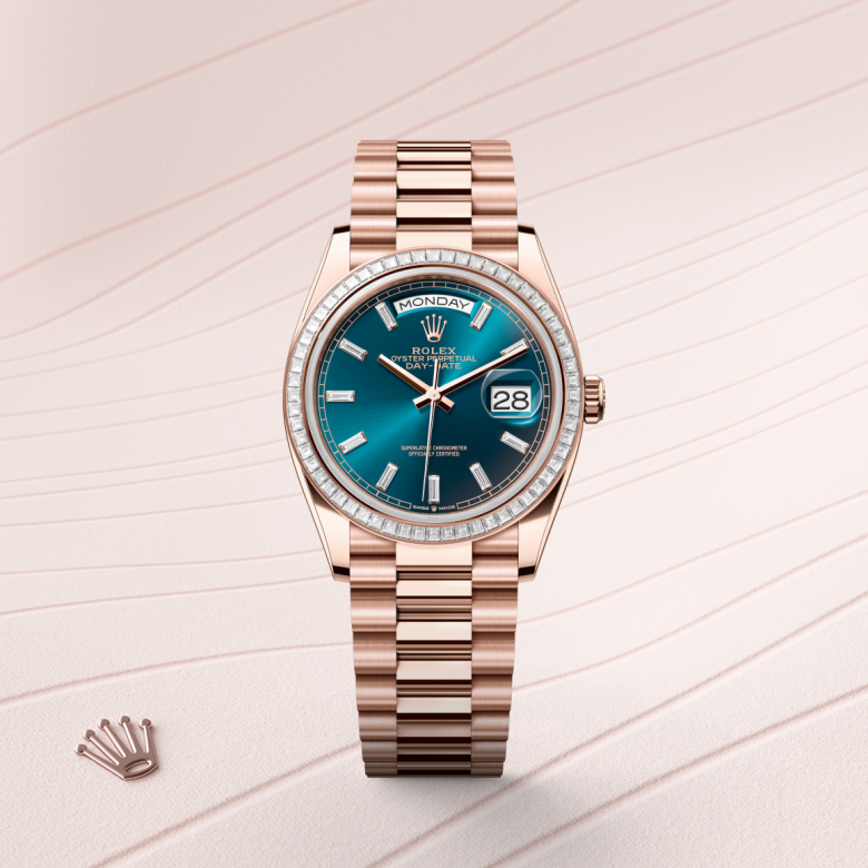 Rolex Day-Date 36 128395TBR Herrenuhr Bild 2