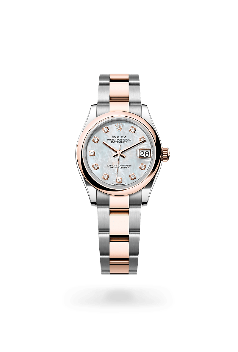 Rolex Datejust 31 M278241-0025 Herrenuhr - Oyster, 31 mm, Edelstahl Oystersteel und Everose-Gold 
