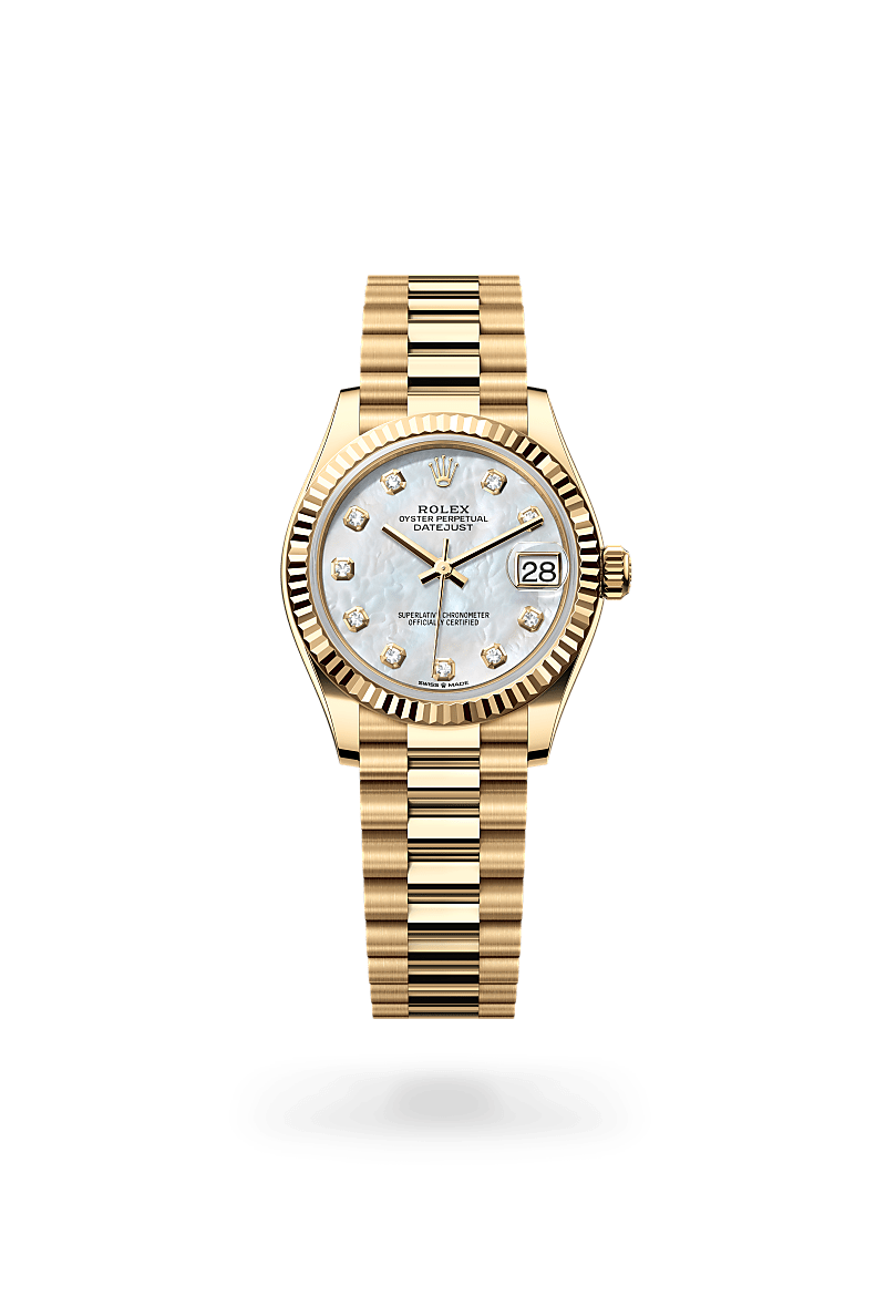 Rolex Datejust 31 M278278-0010 Herrenuhr - Oyster, 31 mm, Gelbgold 