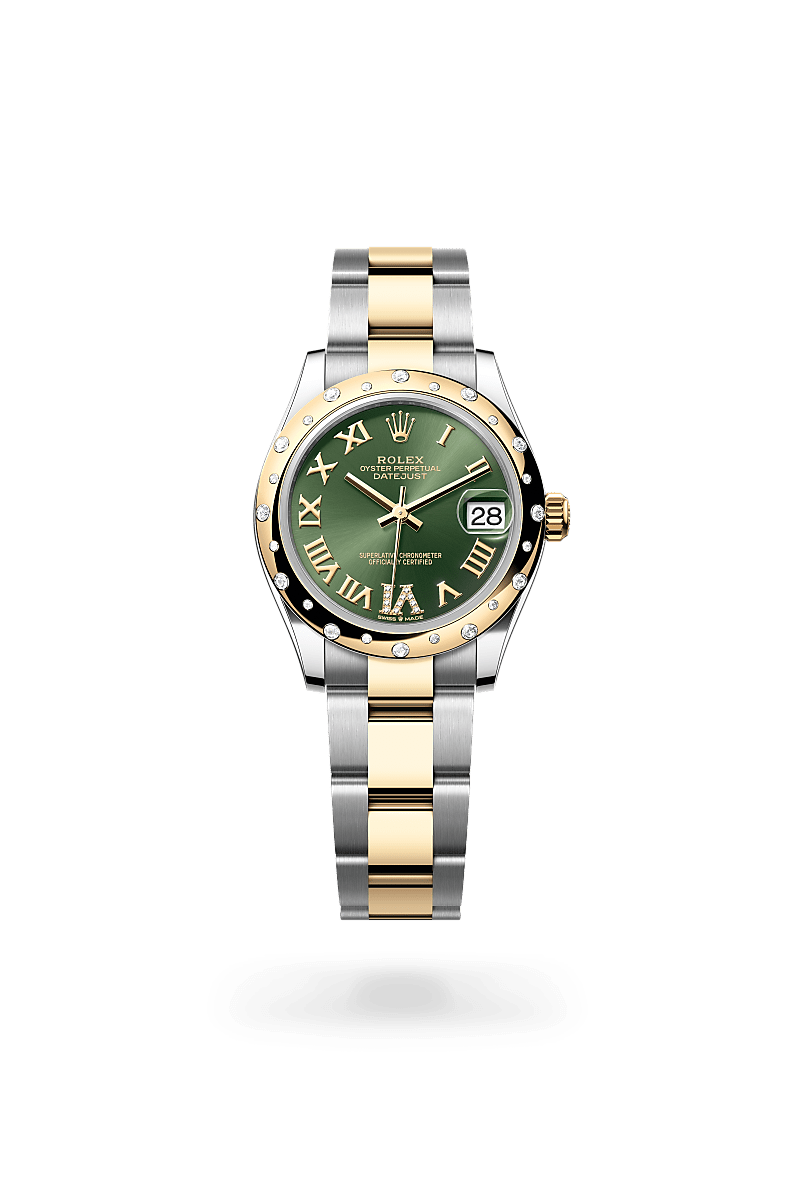 Rolex Datejust 31 M278343RBR-0015 Herrenuhr - Oyster, 31 mm, Edelstahl Oystersteel und Gelbgold mit Diamanten 
