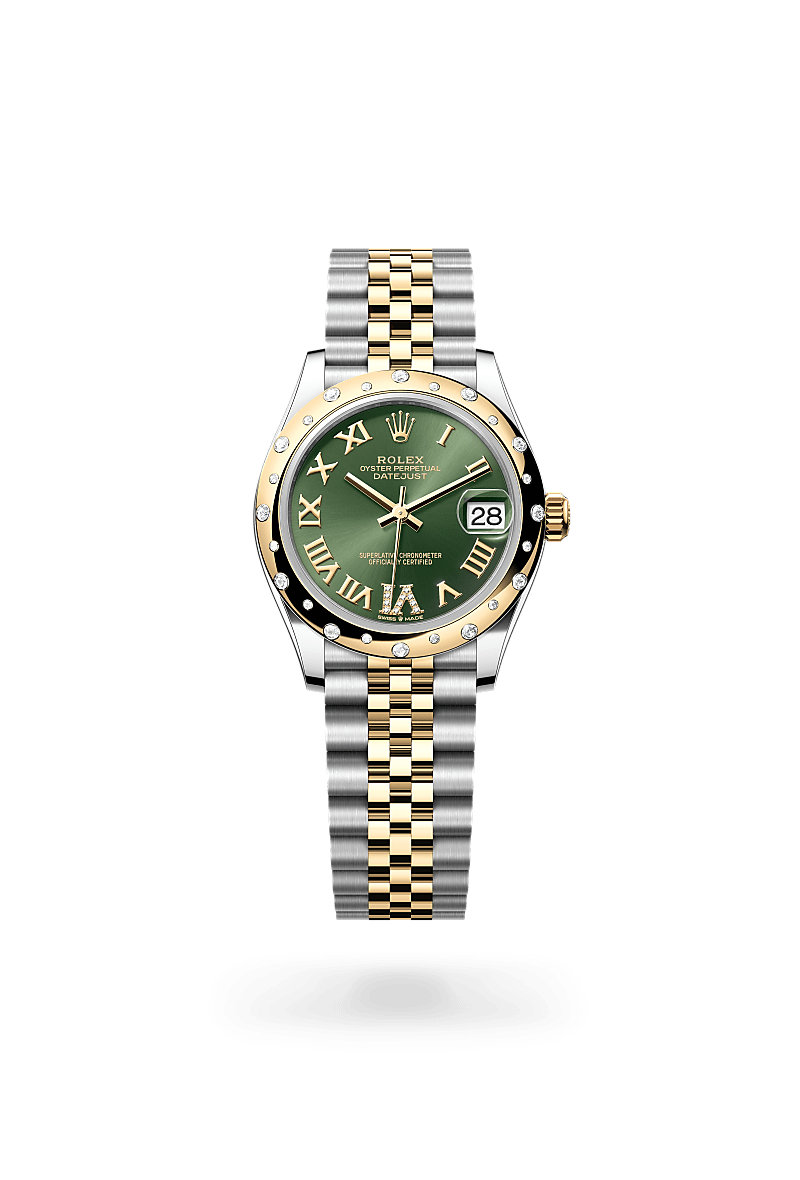 Rolex Datejust 31 M278343RBR-0016 Herrenuhr - Oyster, 31 mm, Edelstahl Oystersteel und Gelbgold mit Diamanten 