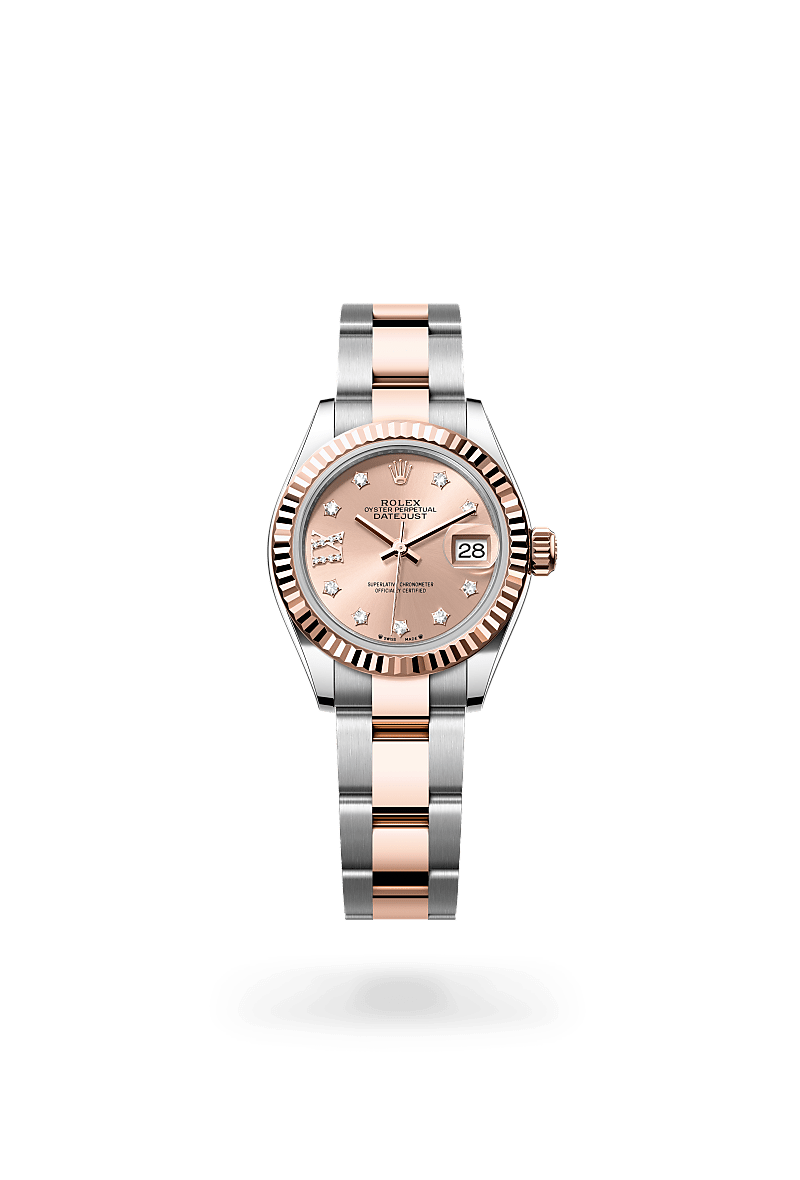 Rolex Lady-Datejust M279171-0028 Herrenuhr - Oyster, 28 mm, Edelstahl Oystersteel und Everose-Gold 