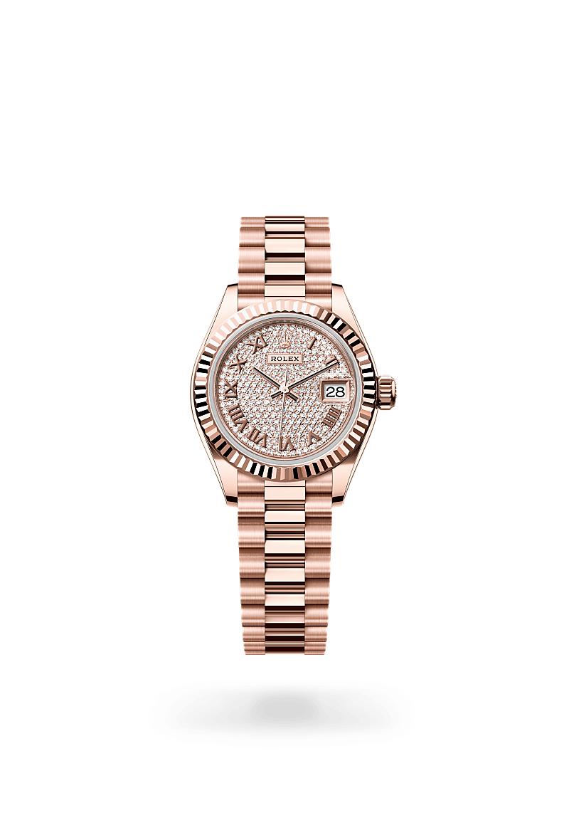 Rolex Lady-Datejust M279175-0023 Herrenuhr - Oyster, 28 mm, Everose-Gold 
