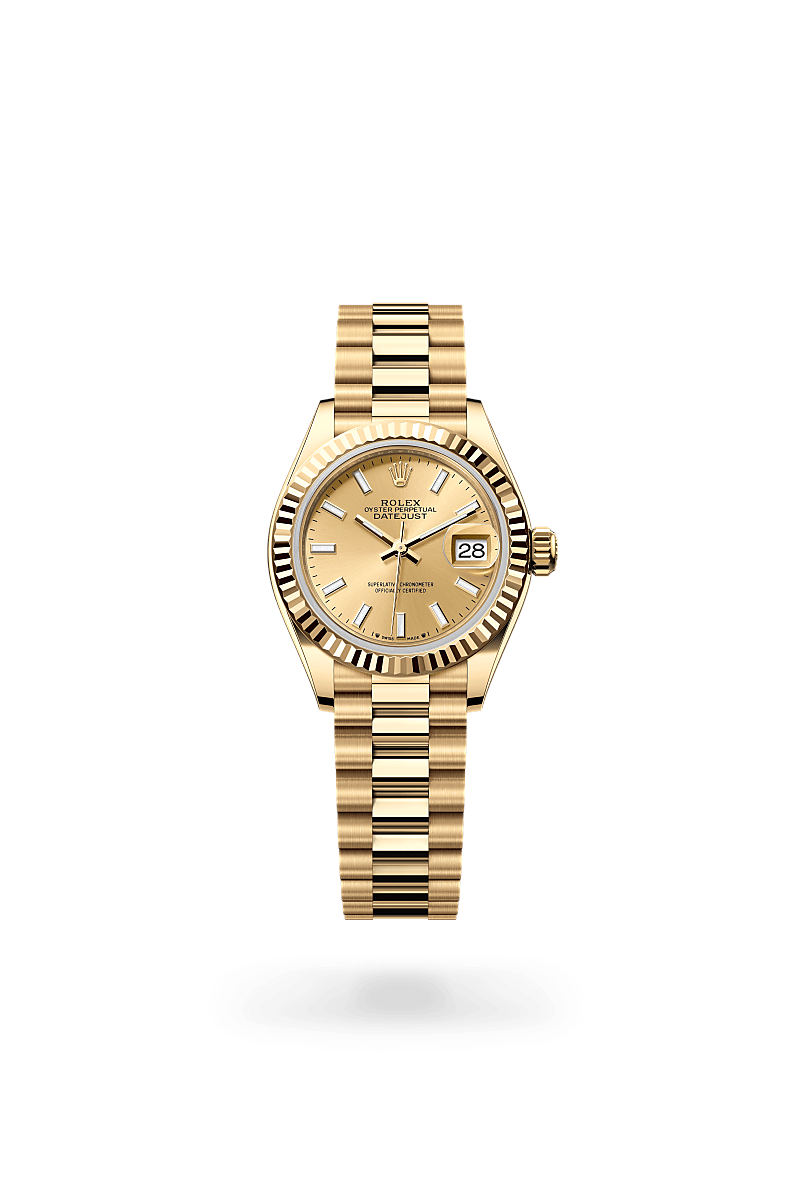 Rolex Lady-Datejust M279178-0001 Herrenuhr - Oyster, 28 mm, Gelbgold 
